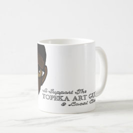 Jag stöder Topeka Art Guild Mugg