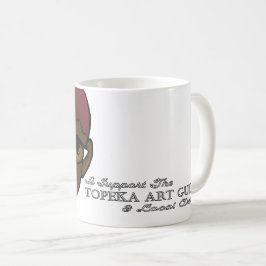 Jag stöder Topeka Art Guild Mugg