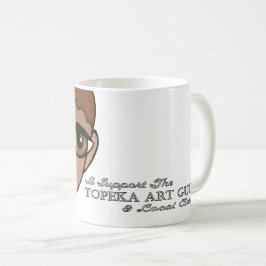 Jag stöder Topeka Art Guild Mugg
