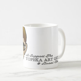 Jag stöder Topeka Art Guild Mugg
