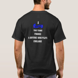 JAG STÖDER TVÅ TEAMS-ANPASSADE T SHIRT