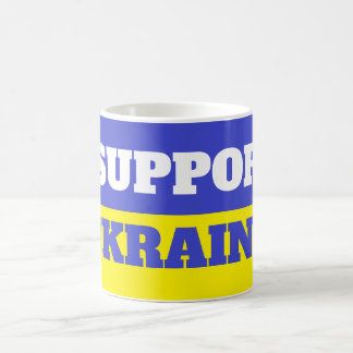 Jag stöder Ukraina-kaffe Mugg