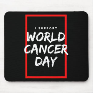 Jag stöder Världscancerdagen Kemoterapi Cancer Pat Musmatta