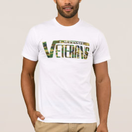Jag stöder veteraner t-shirt