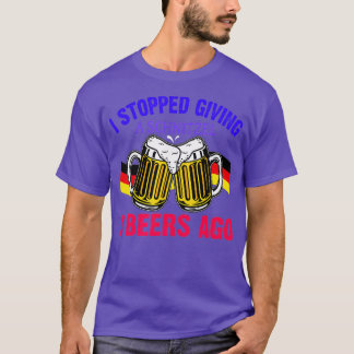 Jag stoppade Ge för en Schnitzel 3 Öl för oktoberf T Shirt