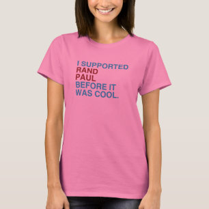 Jag stöttade randen Paul, för den var kall T-shirt