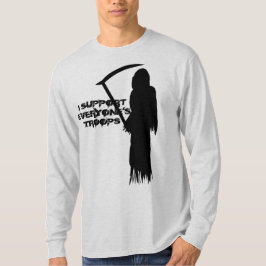 Jag stöttar alla gå i skaror t shirt