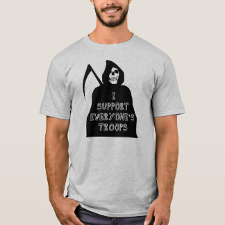 Jag stöttar alla gå i skaror tee shirt