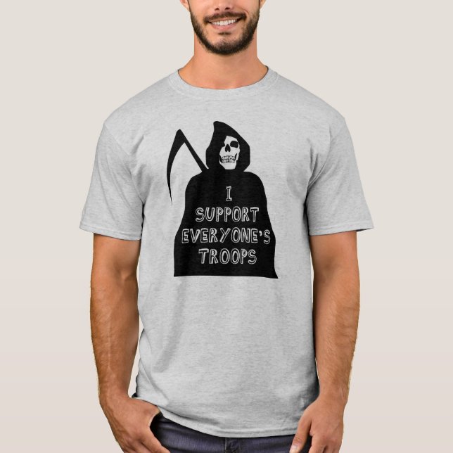Jag stöttar alla gå i skaror tee shirt (Framsida)
