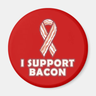 Jag stöttar bacon magnet