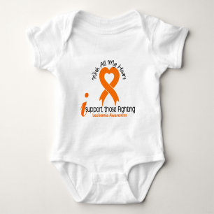Jag stöttar de stridighetleukemiaen tee shirt