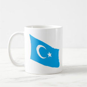 Jag stöttar den östliga Turkestan muggen Kaffemugg