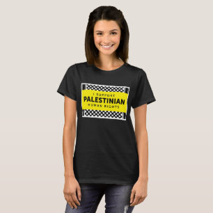 Jag stöttar den palestinska rättighetertshirten t shirt
