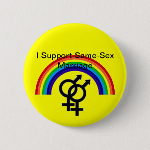 Jag stöttar homobröllop knapp