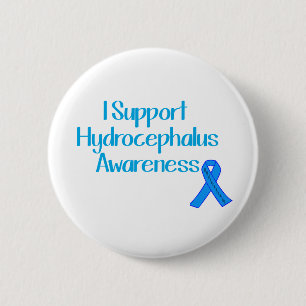 Jag stöttar Hydrocephalusmedvetenhet Knapp