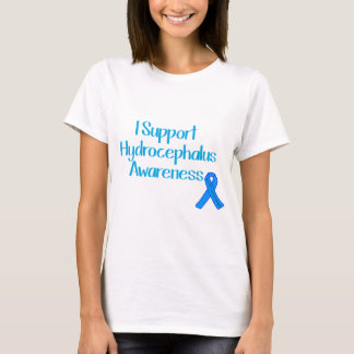 Jag stöttar Hydrocephalusmedvetenhet Tee Shirt