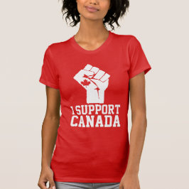 Jag Stöttar Kanada - Stolt Kanadensare T Shirt