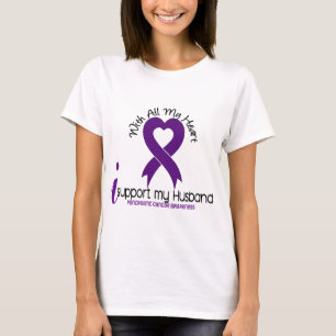 Jag stöttar min bukspottkörtel- cancer för make t shirt