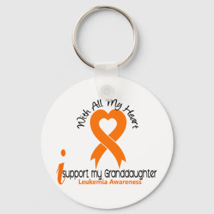 Jag stöttar min sondotterLeukemia Nyckelring
