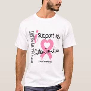 Jag stöttar min svägerskabröstcancer t shirt
