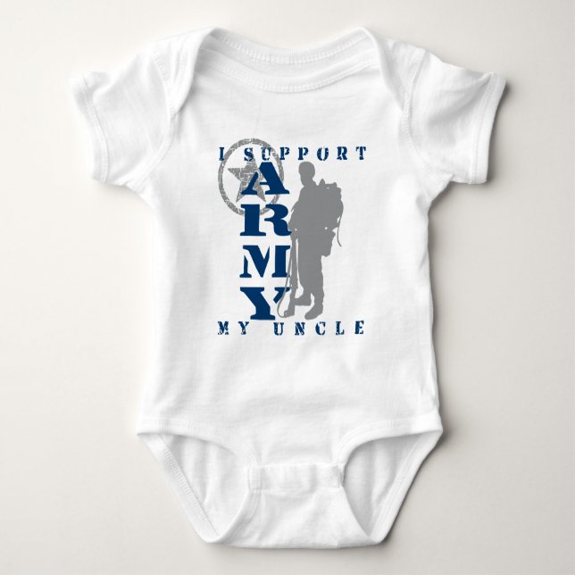 Jag stöttar Uncle 2 - ARMÉN T-shirt (Framsida)