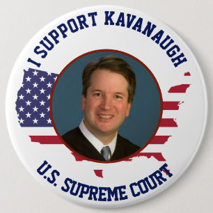 Jag stöttar USA flaggan för den domareKavanaugh Knapp