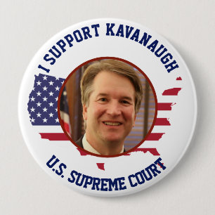 Jag stöttar USA flaggan för den domareKavanaugh Knapp