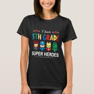 Jag studerar 5:e Klass-superhjältar till skollärar T Shirt