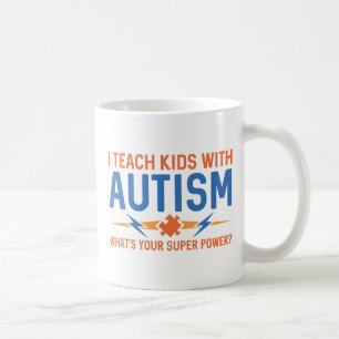 Jag studerar barn med autism kaffemugg