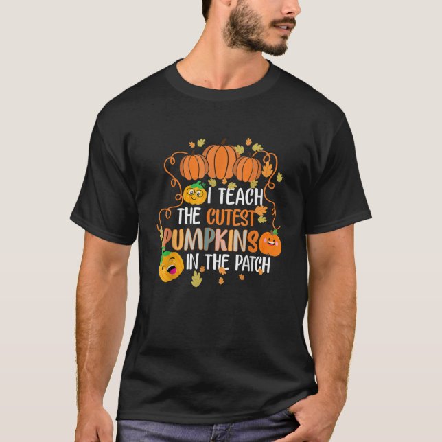Jag studerar de bästa påvorna i Patch-läraren T Shirt (Framsida)