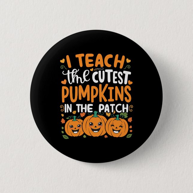 Jag studerar de bästa piskorna i Patch Halloween Knapp (Framsida)