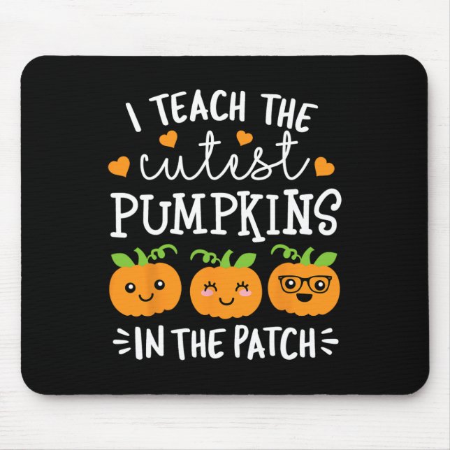 Jag studerar de bästa piskorna i Patch Halloween Musmatta (Framsidan)
