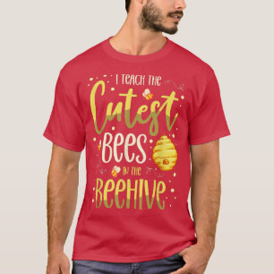 Jag studerar de kutaste bina i Beehive Kindergarte T Shirt