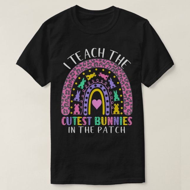 Jag studerar de kutaste buninerna i Patch Teacher  T Shirt (Design framsida)