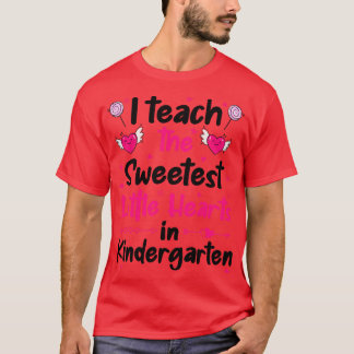 Jag studerar de sötaste små hjärterna Kindergarten T Shirt