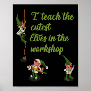 Jag studerar de vänligaste lederna i Workshop Lära Poster