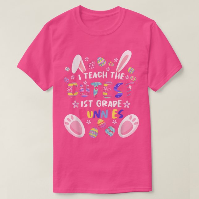 Jag studerar den kutaste 1:a Klass-läraresten East T Shirt (Design framsida)