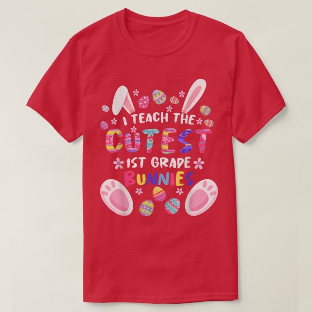 Jag studerar den kutaste 1:a Klass-läraresten East T Shirt (Design framsida)