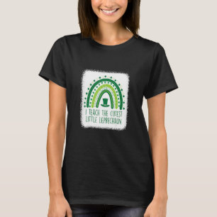 Jag studerar den kutaste lilla Leprechaun Teacher T Shirt