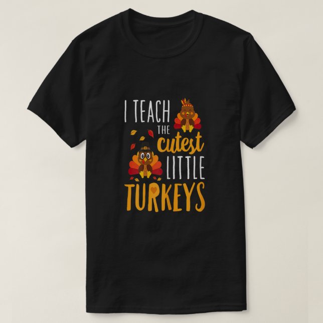 Jag studerar den kutaste turkonssen, lärare Thanks T Shirt (Design framsida)