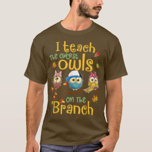 Jag studerar det kutaste Uggla på Gren-lärarfallet T Shirt