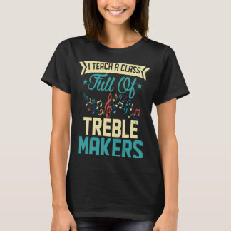 Jag studerar en Fullt i klassen Treble Makers Scho T Shirt
