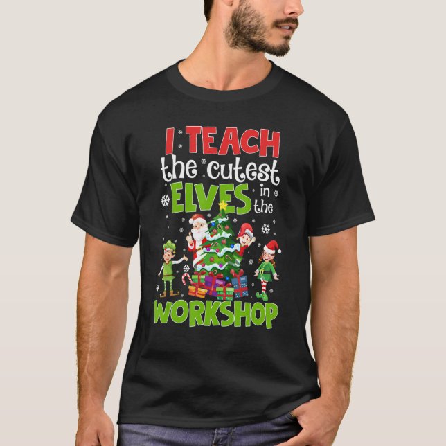 Jag studerar kuterelvar i Workshop Lärare Chris T Shirt (Framsida)