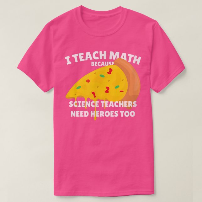 Jag studerar matematik eftersom forskarlärarna beh t shirt (Design framsida)