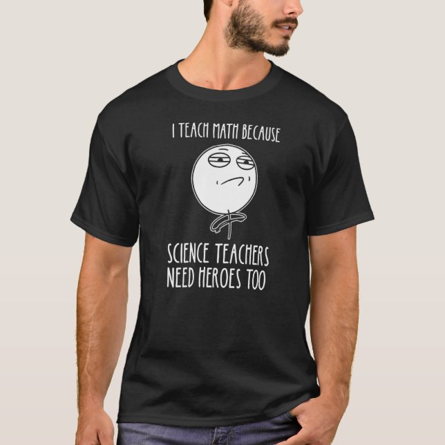 Jag studerar matematik för forskarlärare Mathemati T Shirt (Framsida)