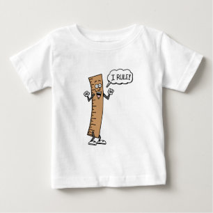 Jag styr Cartoon linjal Tröja