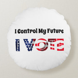 Jag styr min framtid - jag röstar rund kudde