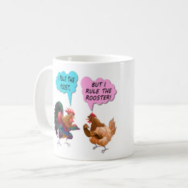 Jag styr rostkaffet kaffemugg