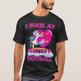 Jag suger på Fantasy Football Unicorn T Shirt