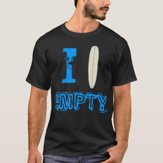 Jag surfar tomt t-shirt
